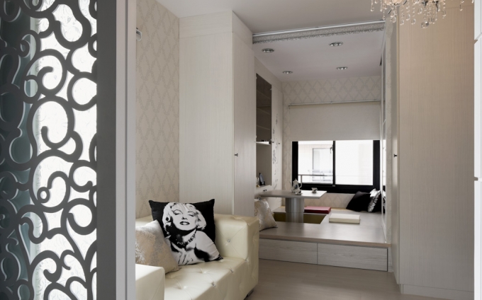 12坪!時尚套房讓單身的妳更巧的過生活~